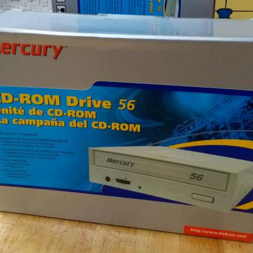 全新Mercury CD Rom Drive 56(公司剩餘物資)平讓