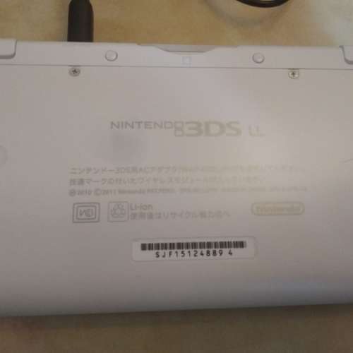 任天堂 3DSLL 白色 日版