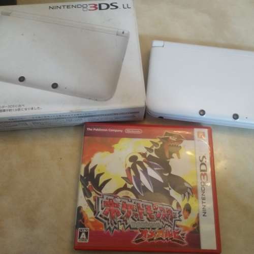 任天堂 3DSLL 白色 日版