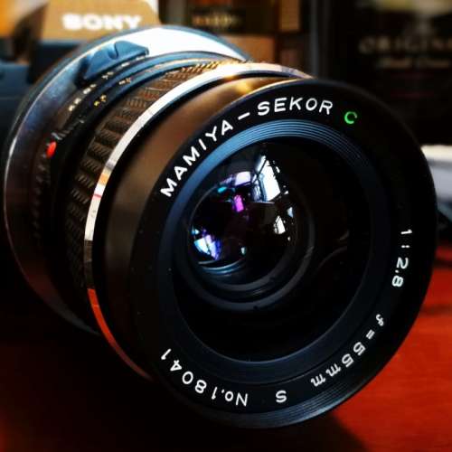 MAMIYA - SEKOR C 55mm / 80mm / 150mm 645 中幅鏡，加接環可上 Canon EF 或 Nikon F