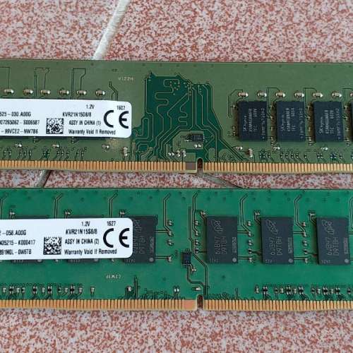 Kingston ddr4 8gb 2133，Kingston/Sansung ddr3 4gb 1600