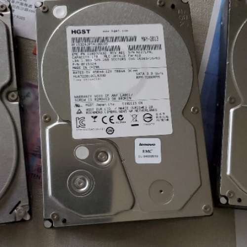 1TB HDD x3