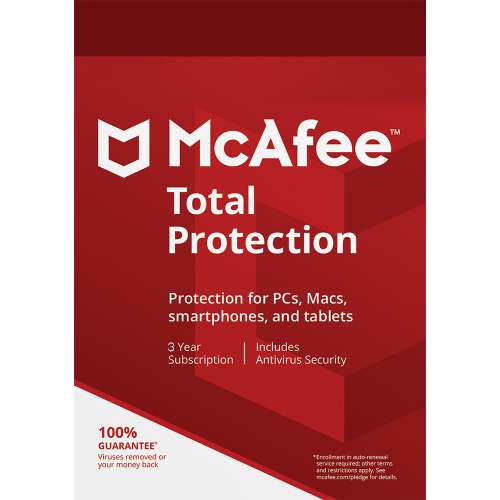 正版防毒軟件 McAfee LiveSafe - 5 Year - Service