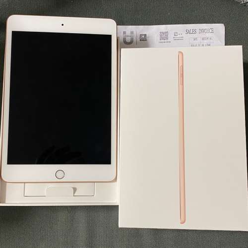 香港行貨 iPad mini 5 64GB 金色 ZP機