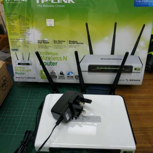 TP- LINK   300m Router 路由器 WIFI  (100% NEW )