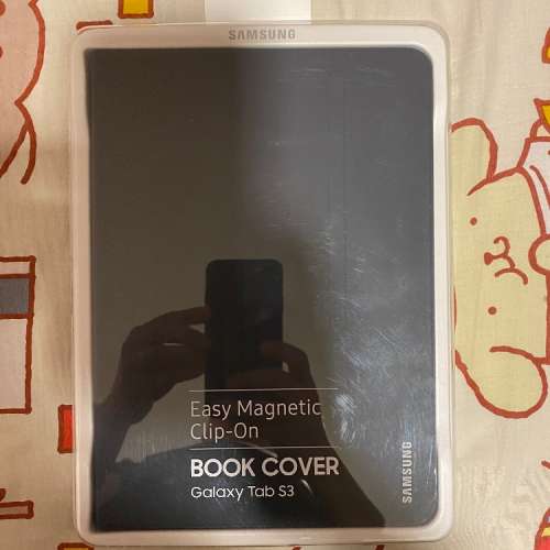 Samsung tab s3原裝書本式皮套（黑色）