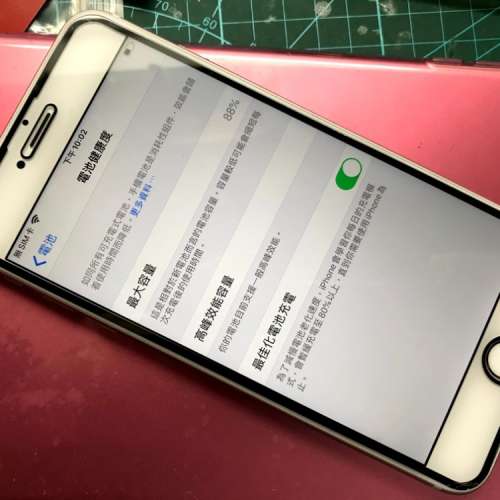 iPhone 6S Plus 64g 玫瑰金 100% Work 2019年2月機