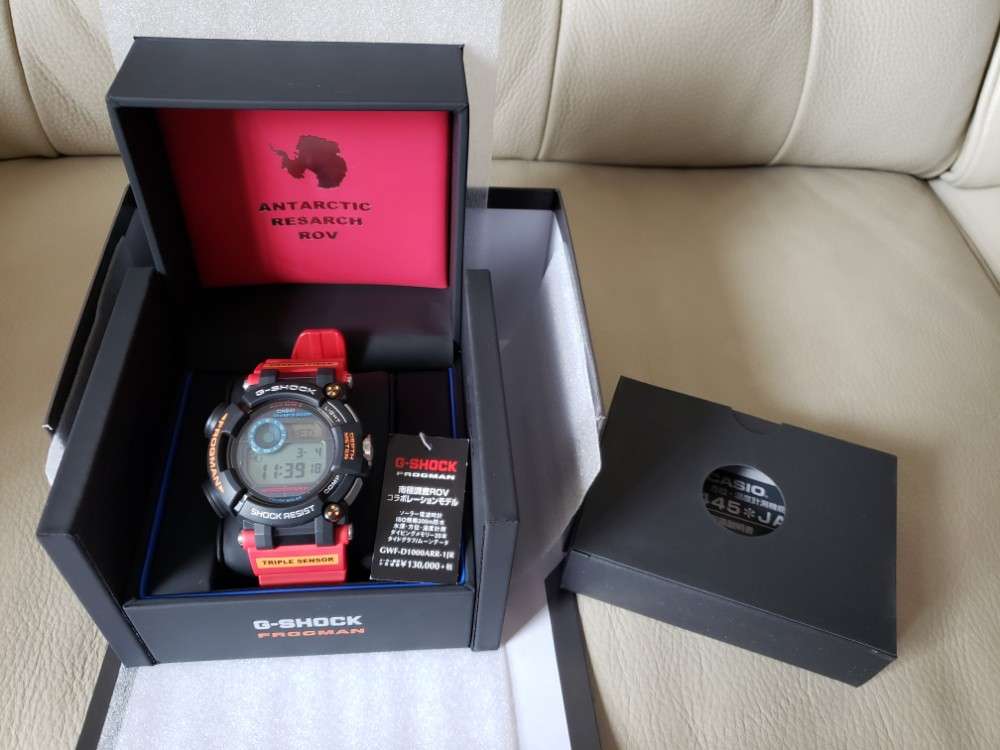 買賣全新及二手電子錶, 手錶- 全新Casio G-Shock Frogman GWF-D1000ARR