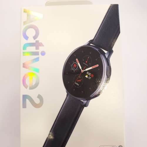 三星 Galaxy Watch Active 2 黑色 不銹鋼 44mm LTE E-sim