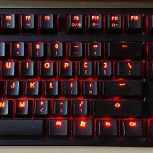 Ducky DK9008S 紅軸紅光機械式鍵盤