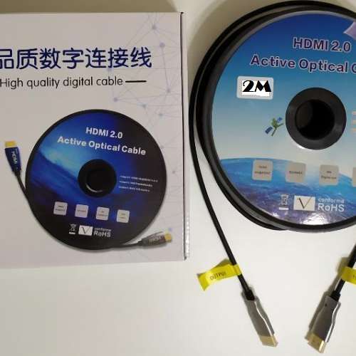 HDMI 2.0 Optical cable 全新2米長光纖線