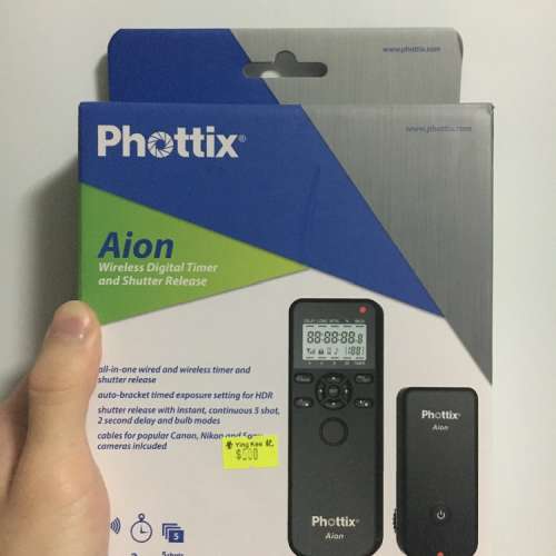 Phottix Aion多功能定時無線遙控器 (Sony)