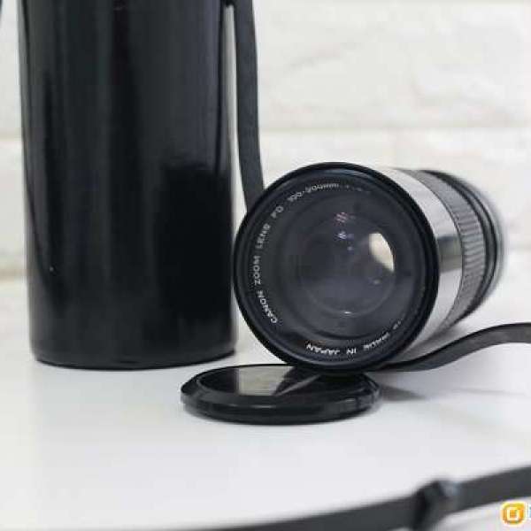 Canon Zoom Lens FD 100-200mm 1:5.6 (合 A7 AE1 FTB F1 TX文青 長焦 )