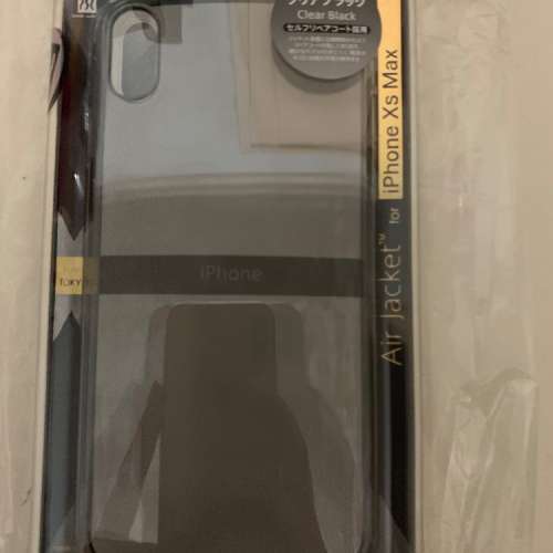 日本製iPhone XS max Power Support Air Jacket 手機殻