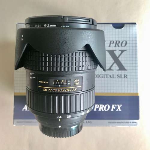 Tokina AT-X 24-70mm f2.8 PRO (IF) FX Nikon mount