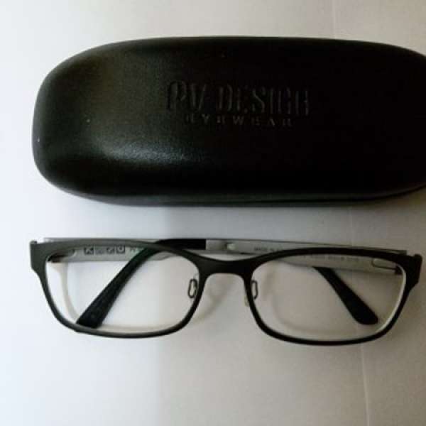 Pv design 銀灰色 眼鏡