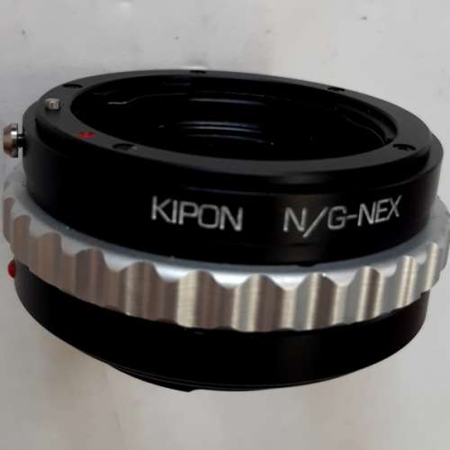 Kipon  N/G -NEX,   ais to E mount , 可較光圈  合 E mount A7 A9, a6300