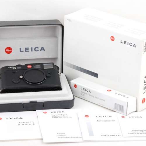 Mint Leica M6 TTL 0.72 35mm Rangefinder camera body Black 10433 #JP23490