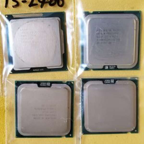 Intel 4粒二手 CPU