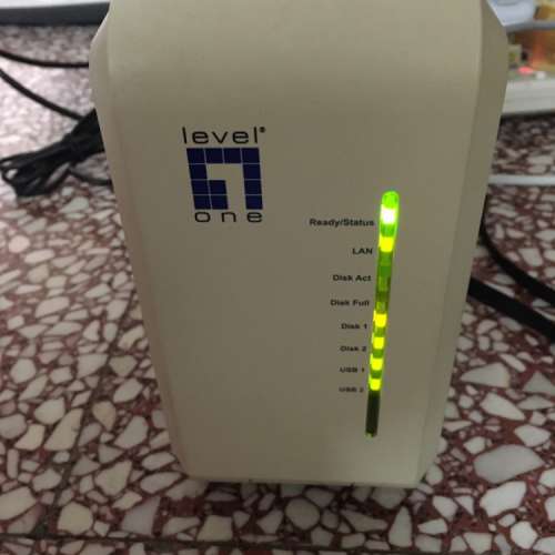 LevelOne GNS-2000 2-Bay Gigabit NAS