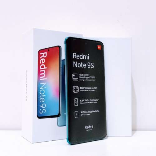 紅米 RedMi Note 9s《6.67&rdquo; FHD+, 6+128Gb, 16+48/8/2/2MP, 5020mAh》