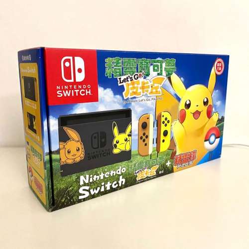 Nintendo Switch Pokemon Limited Edition 任天堂 比卡超 特別版