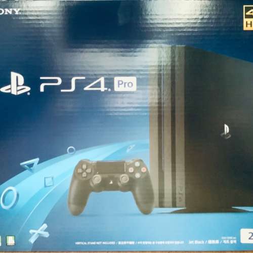 100% New Sony PS4 PlayStation 4 Pro 2TB black + new white controller