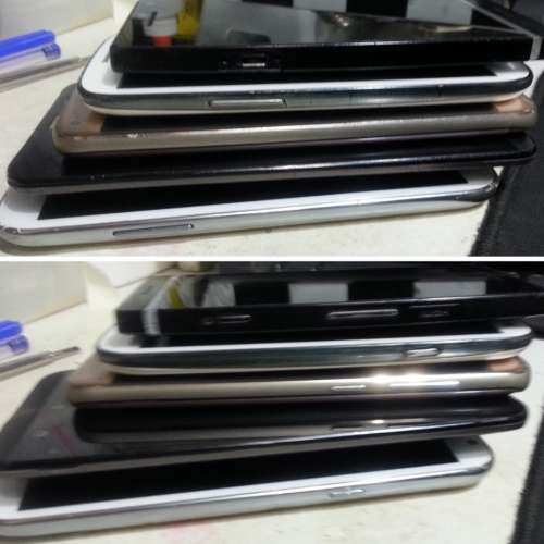 5部電話,有問題,當壞機/零件出售