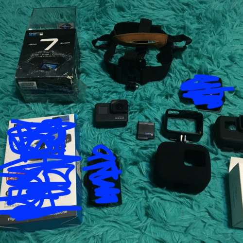 Gopro 7+accessories+vlog case