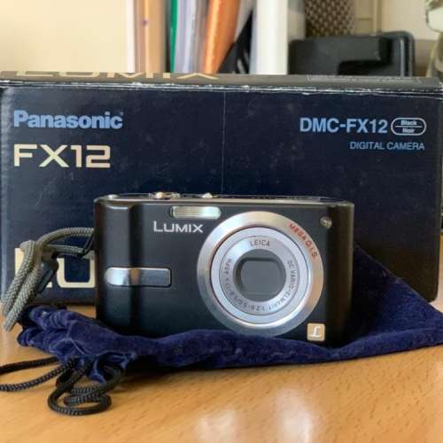 Panasonic Lumix  DMC - FX 12 ( Digital Camera 數碼輕便相機) - Full set