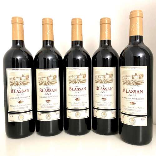 Red Wine 法國波爾多紅酒 Château de Blassan Bordeaux Supérieur 2012