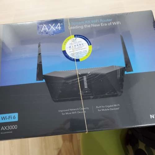 全新Netgear Rax40 AX3000