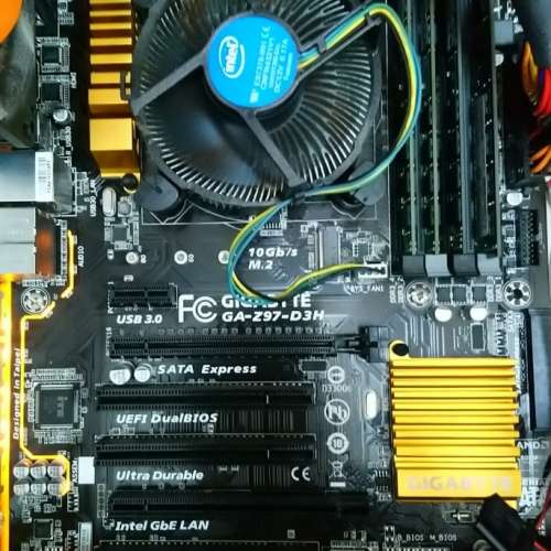 intel i7 4970+GA-Z97-D3H(socket 1150)