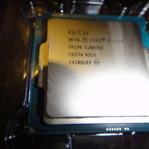 Intel® Core™ i3-4160 3.6GHz 連主版ASUS H81M-PLUS Socket 1150