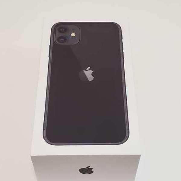 100％ 全新iphone 11 256GB black (香港行貸)