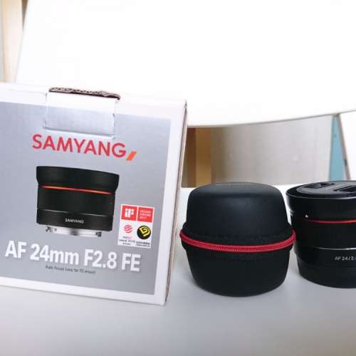 Samyang 24mm F2.8 FE 連filter