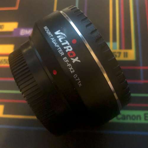 Viltrox EF-FX2 canon lens to Fujifilm x adapter