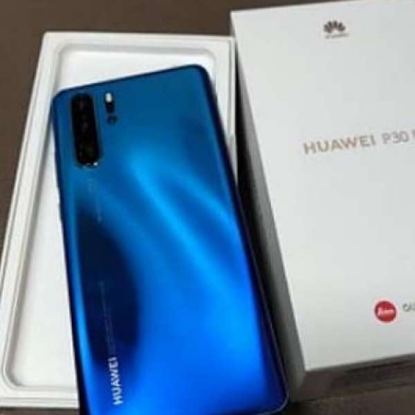  行貨 huawei P30 8+128GB 藍色 有保養