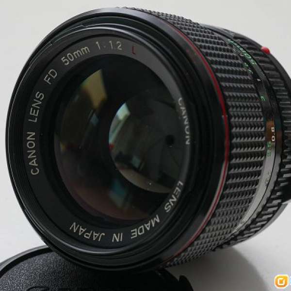 Canon FD 50mm F1.2 紅圈L鏡皇