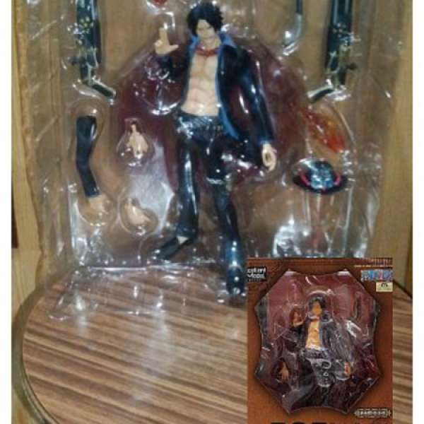 MegaHouse POP Portrait.Of.Pirates ONE PIECE Portgas Ace STRONG EDITION