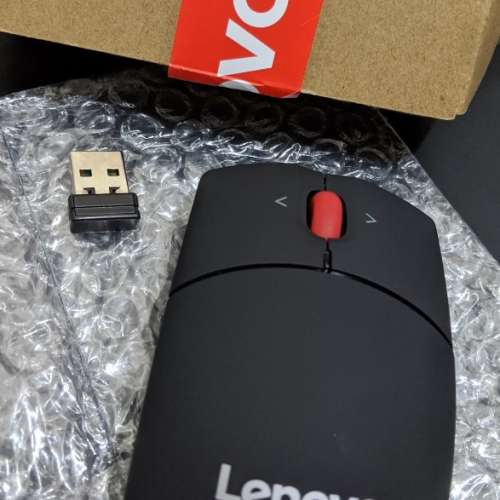 Lenovo 雷射無線滑鼠 laser wireless mouse