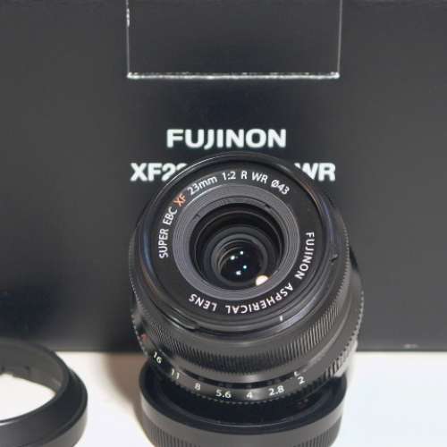 Fujifilm fujinon Xf23 f2 R WR xf 23mm 富士