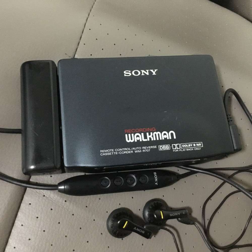 sony WM-R707 walkman remote headphone - DCFever.com