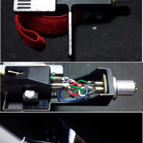 1)Technics SL-1500 直驅唱盤 , 2)唱針 Excel MC-100E