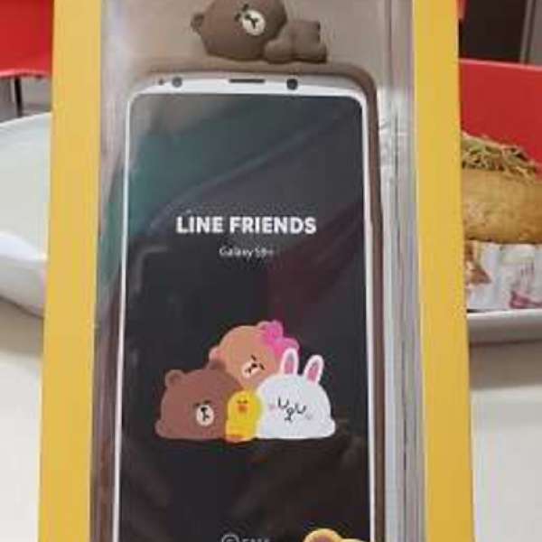 全新原裝Galaxy S9+ LINE FRIENDS 熊仔手機套