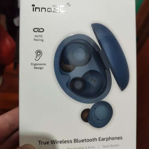 全新未開封 inno3c i28 wireless bluetooth headset無線藍牙耳機 藍色
