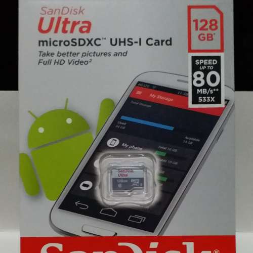 全新SanDisk Ultra MicroSDXC Card 128G