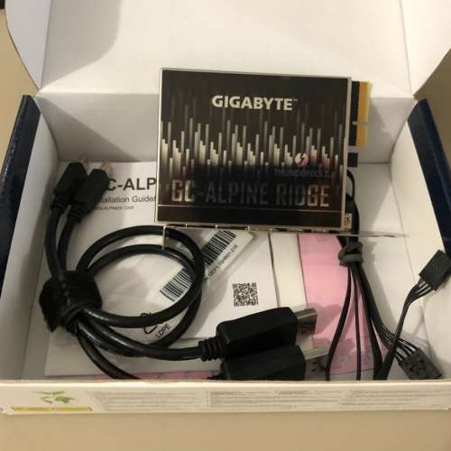 技嘉 Gigabyte GC-Alpine ridge Thunderbolt 3 pcie card