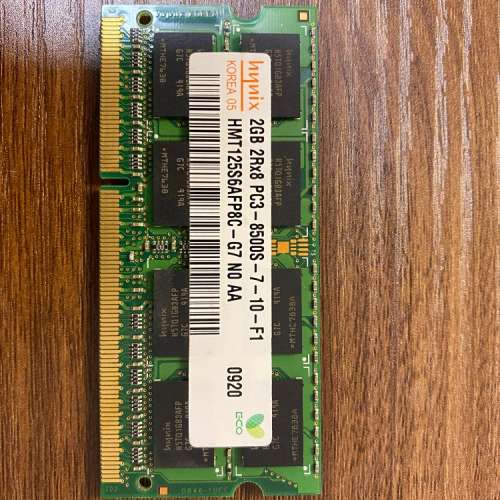 Notebook DDR3 RAM 2G