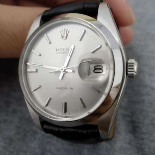 古董 Rolex 6694 手上弦日曆手錶